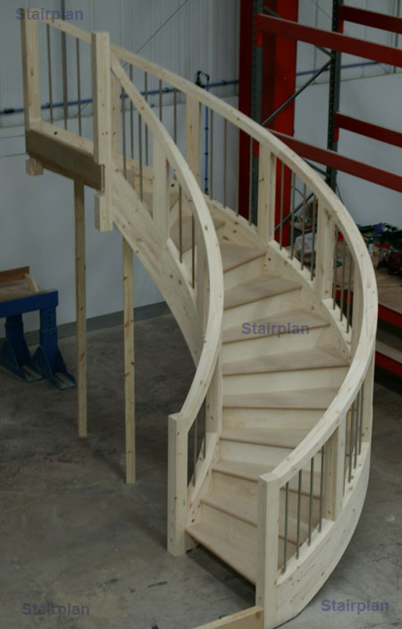 pre made spiral staircases