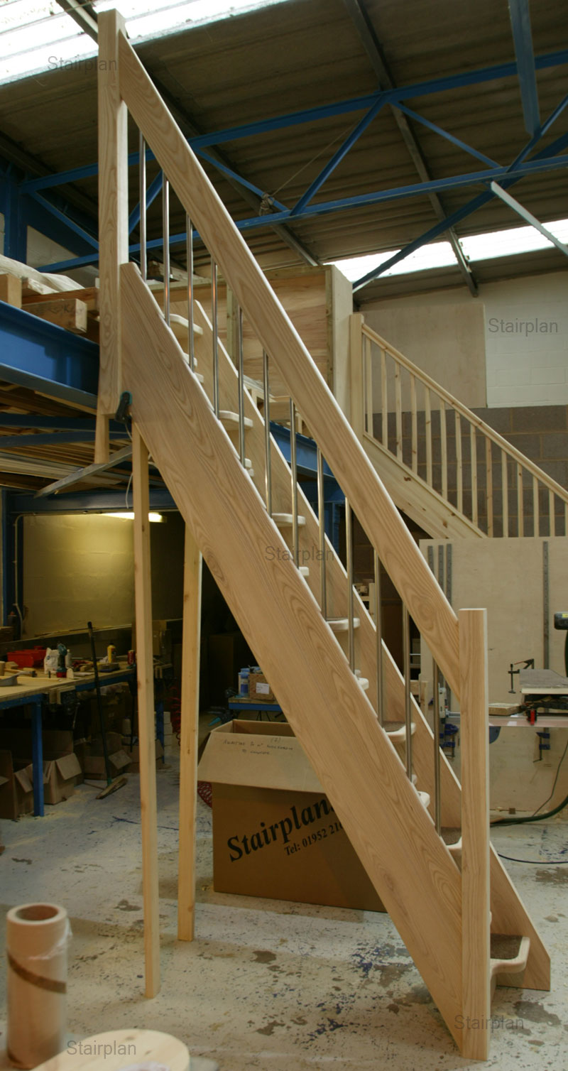 space saver loft stairs