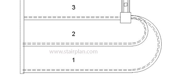 48-53 Adj. Double Bulnose Start-Step - Stair Solution