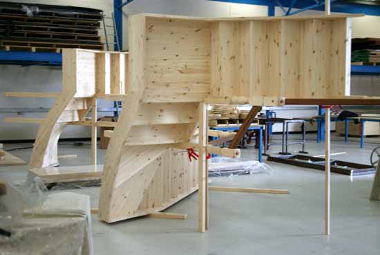 Staircase assembly workshop