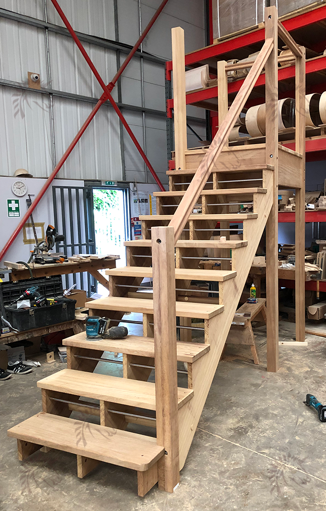 External staircases- External Timber Staircases from Stairplan