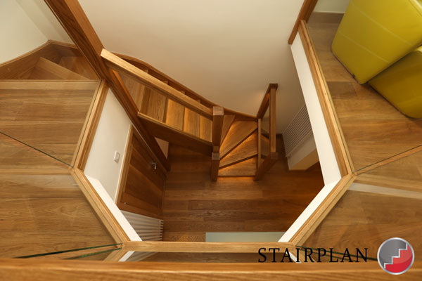 Townsend luxury oak staircase